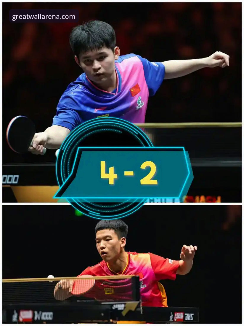 林诗栋横扫vs梁靖崑险胜：中国男乒小组赛表现深度对比分析